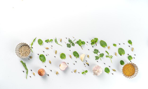 Koláž ingrediencií